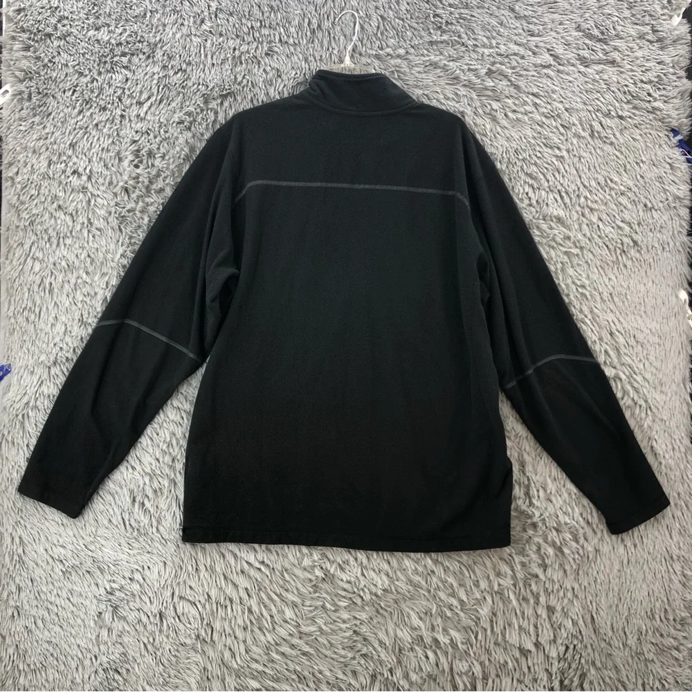 Nike Pullover Mens XL Therma Fit Quarter Zip Pockets Logo Fleece